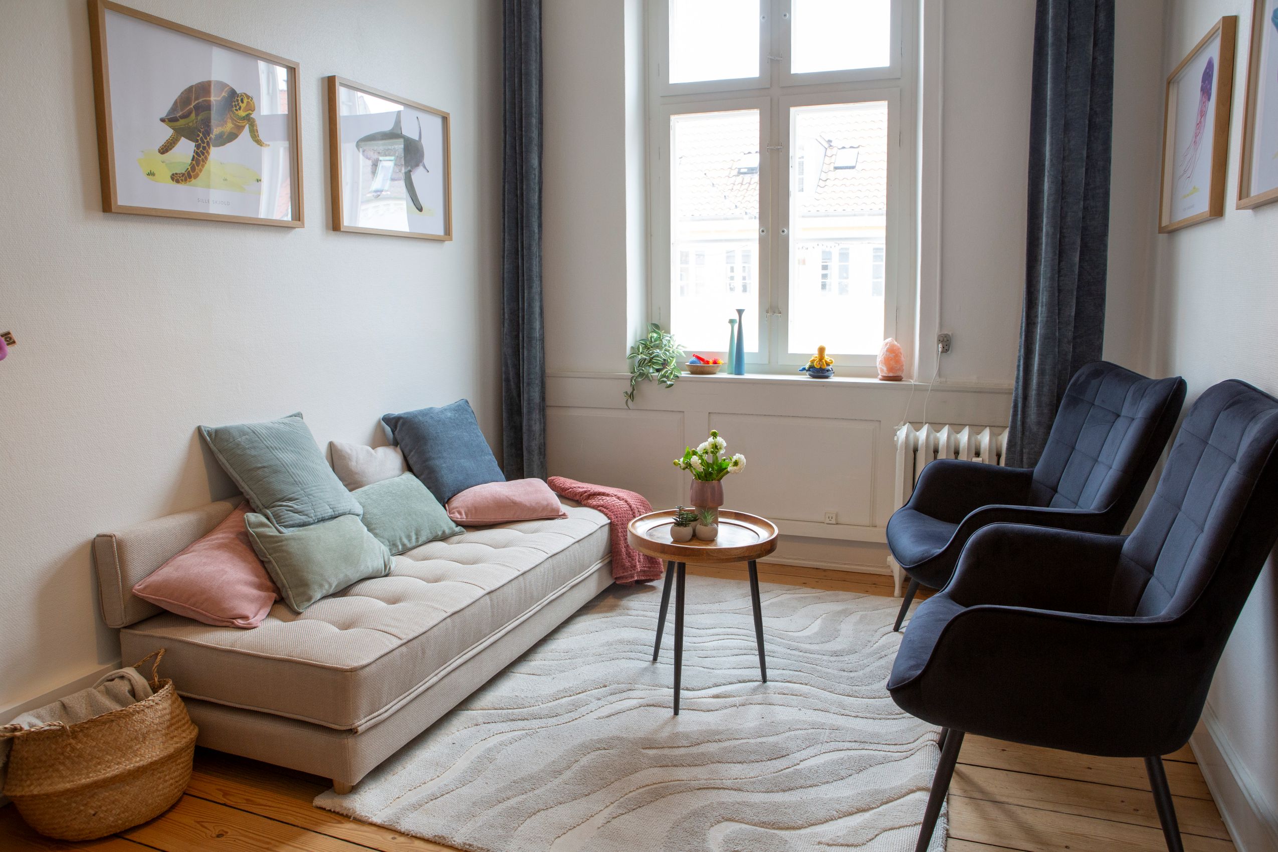 Behandlings-/samtalerum hos Familiens Anker